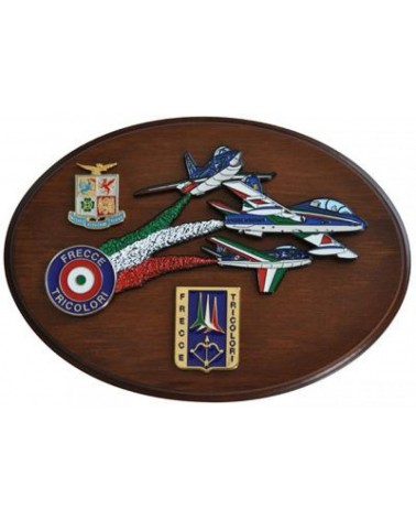 CREST FRECCE TRICOLORI AEREI F-86 - G91 PAN - MB 339 PAN MIS CM 22.5 X