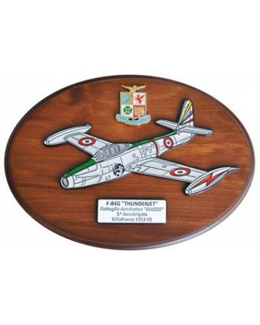 CREST AERONAUTICA MILITARE AEREI F-84G VILLAFRANCA