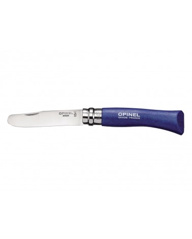 COLTELLO OPINEL 7 MY FIRST  INOX PUNTA TONDA BLEU