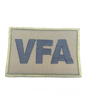 RICAMO VFA/VFP1 VERDE C/VELCRO